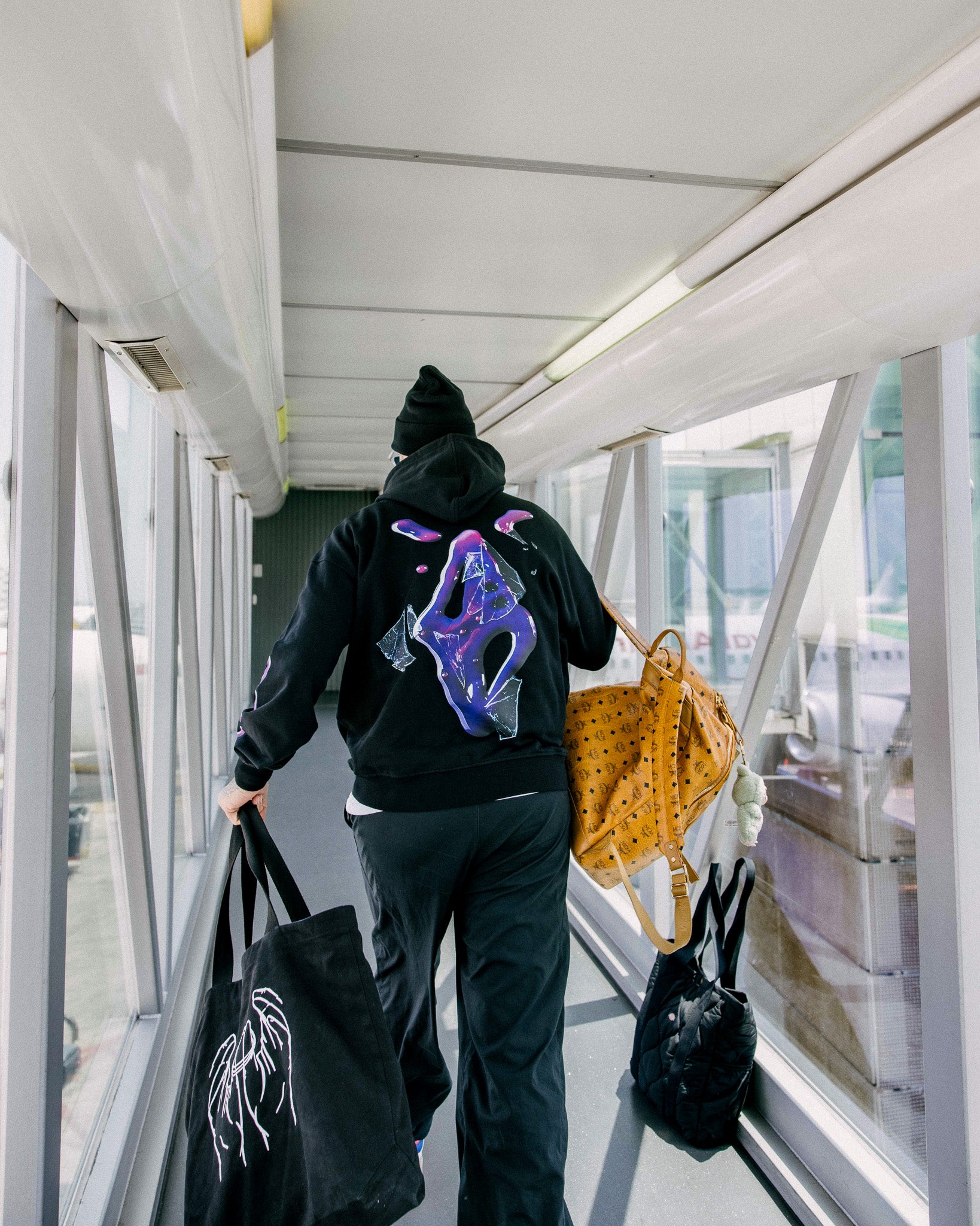 Loco Dice X Purple Jam Hoodie Black
