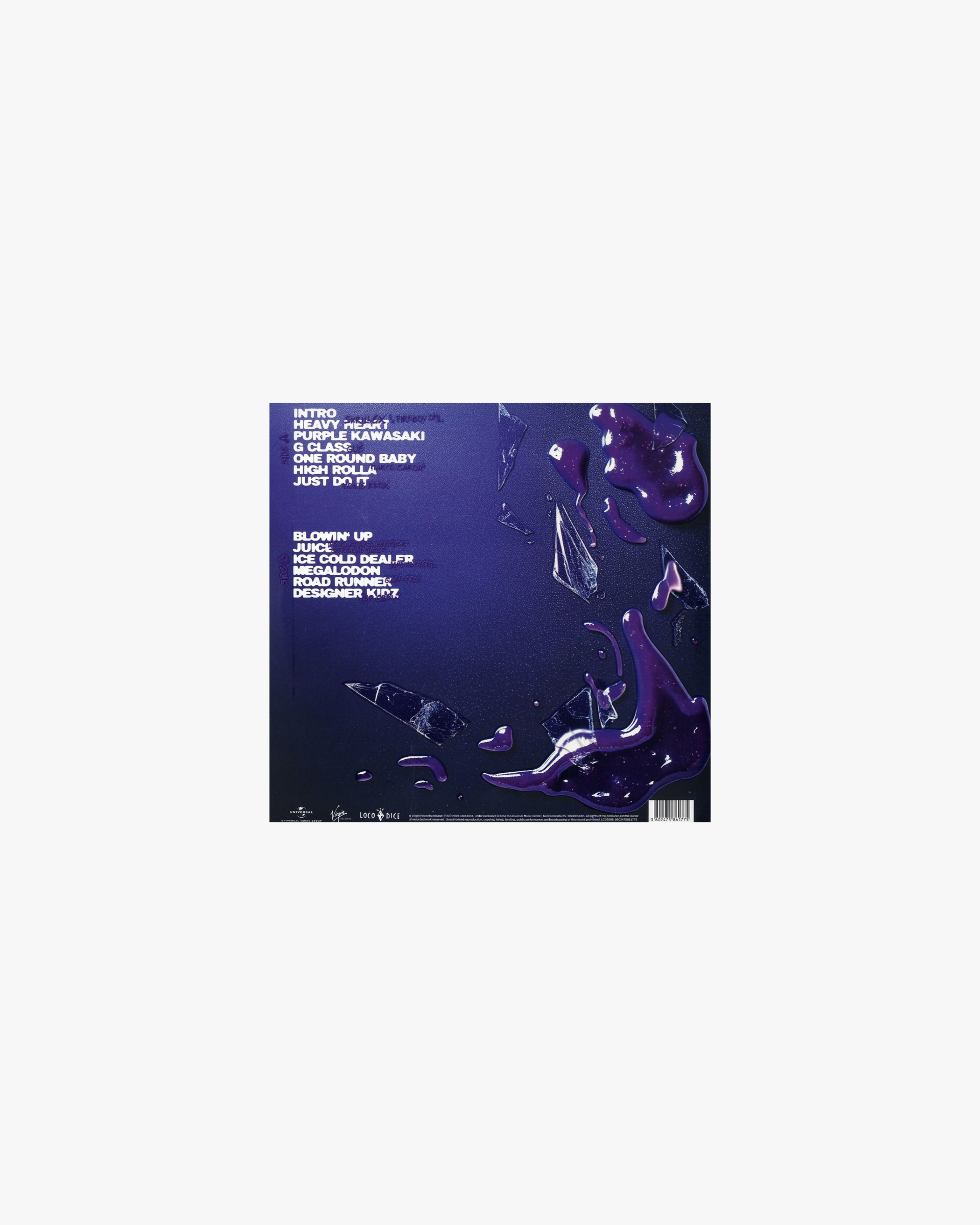 Loco Dice: Purple Jam (180g) (Limited Edition) (Purple Vinyl) auf LP
