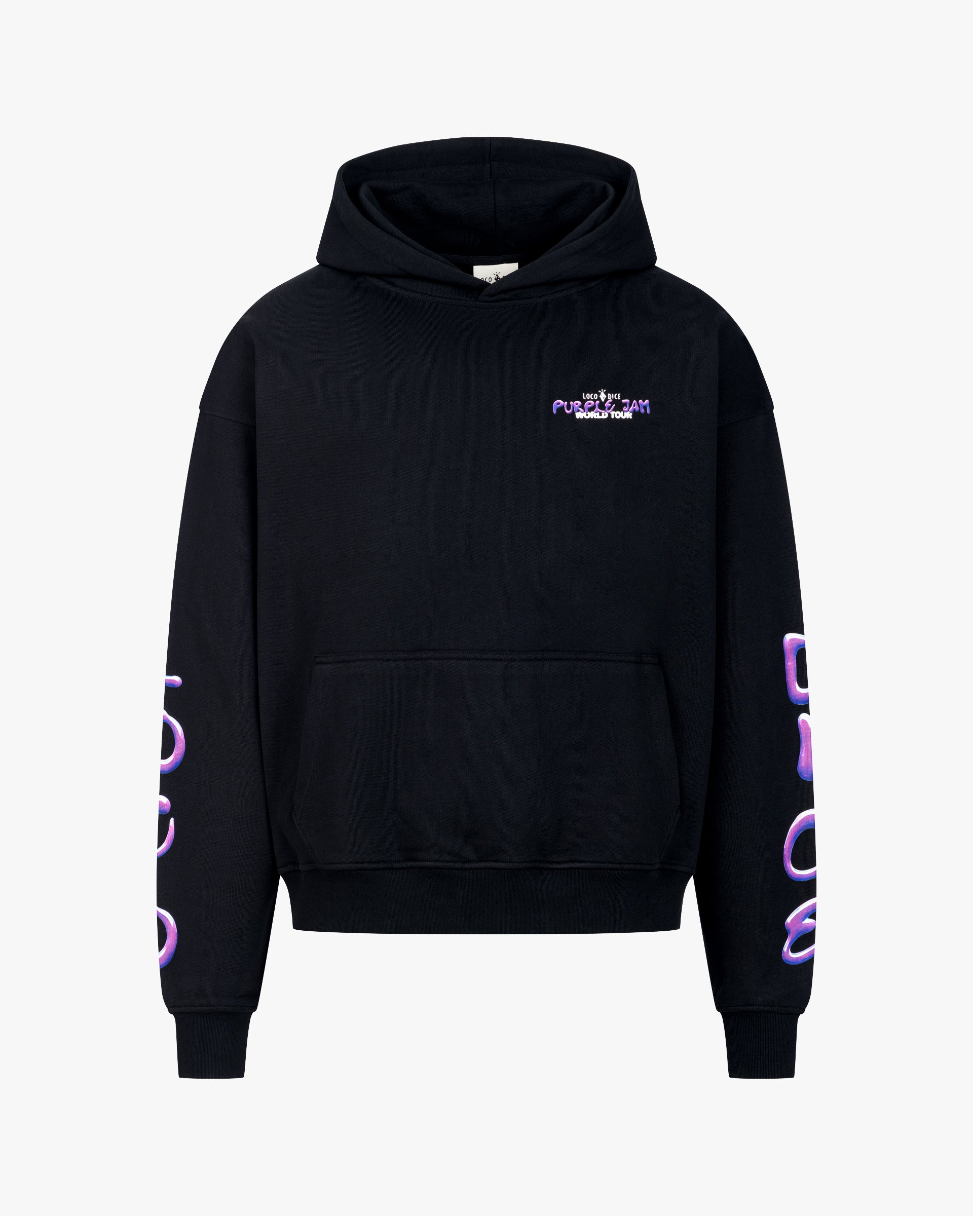 Loco Dice X Purple Jam Hoodie Black