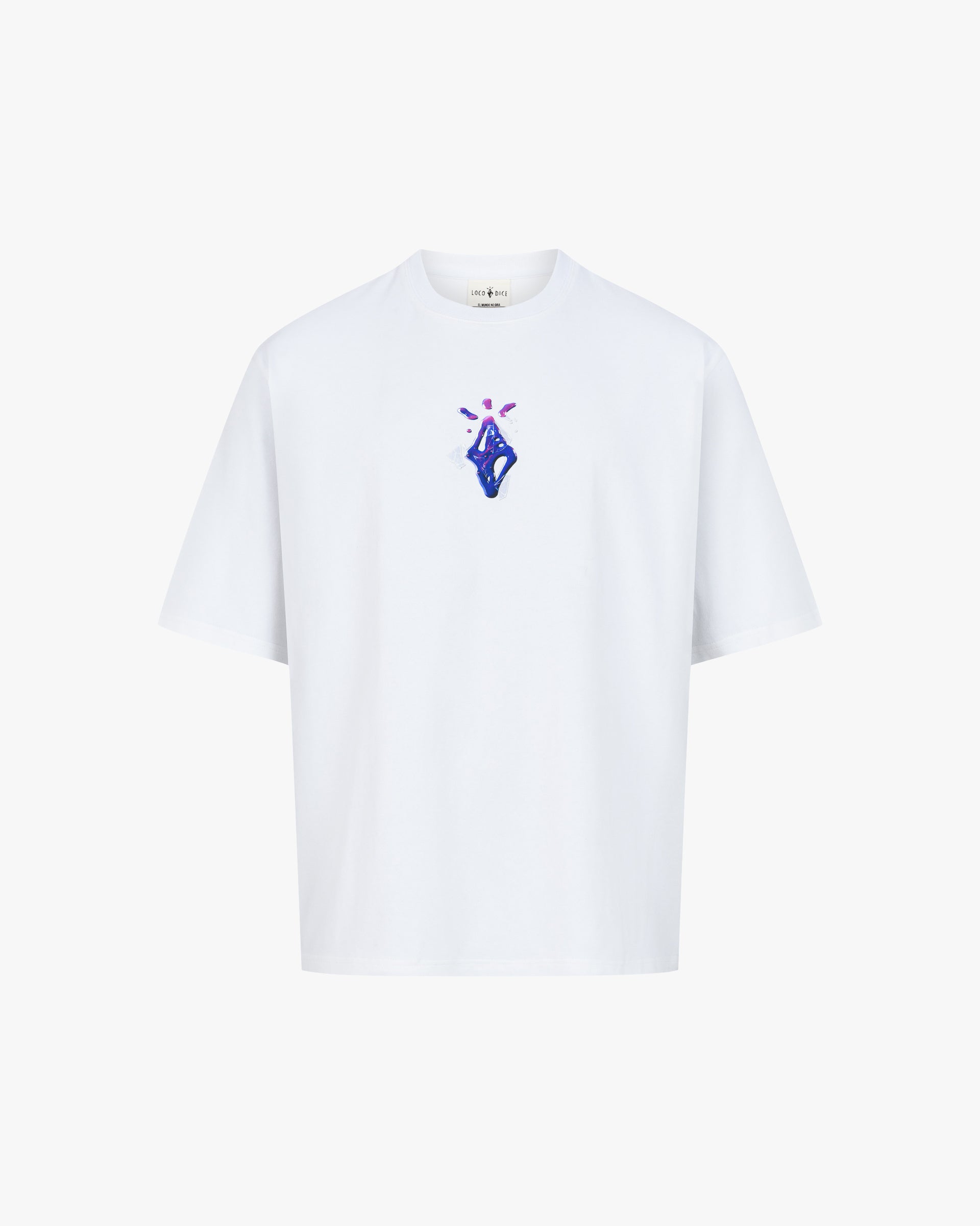 Loco Dice X Purple Jam World Tour Tee in White