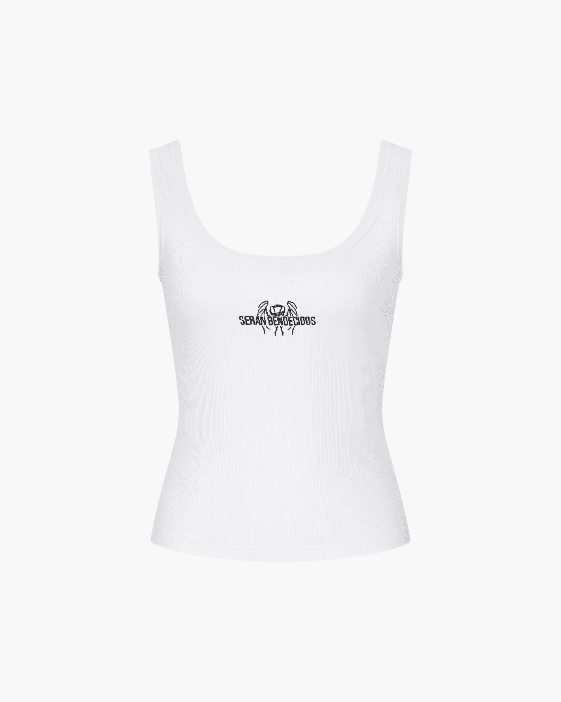 Signature Tank Top White