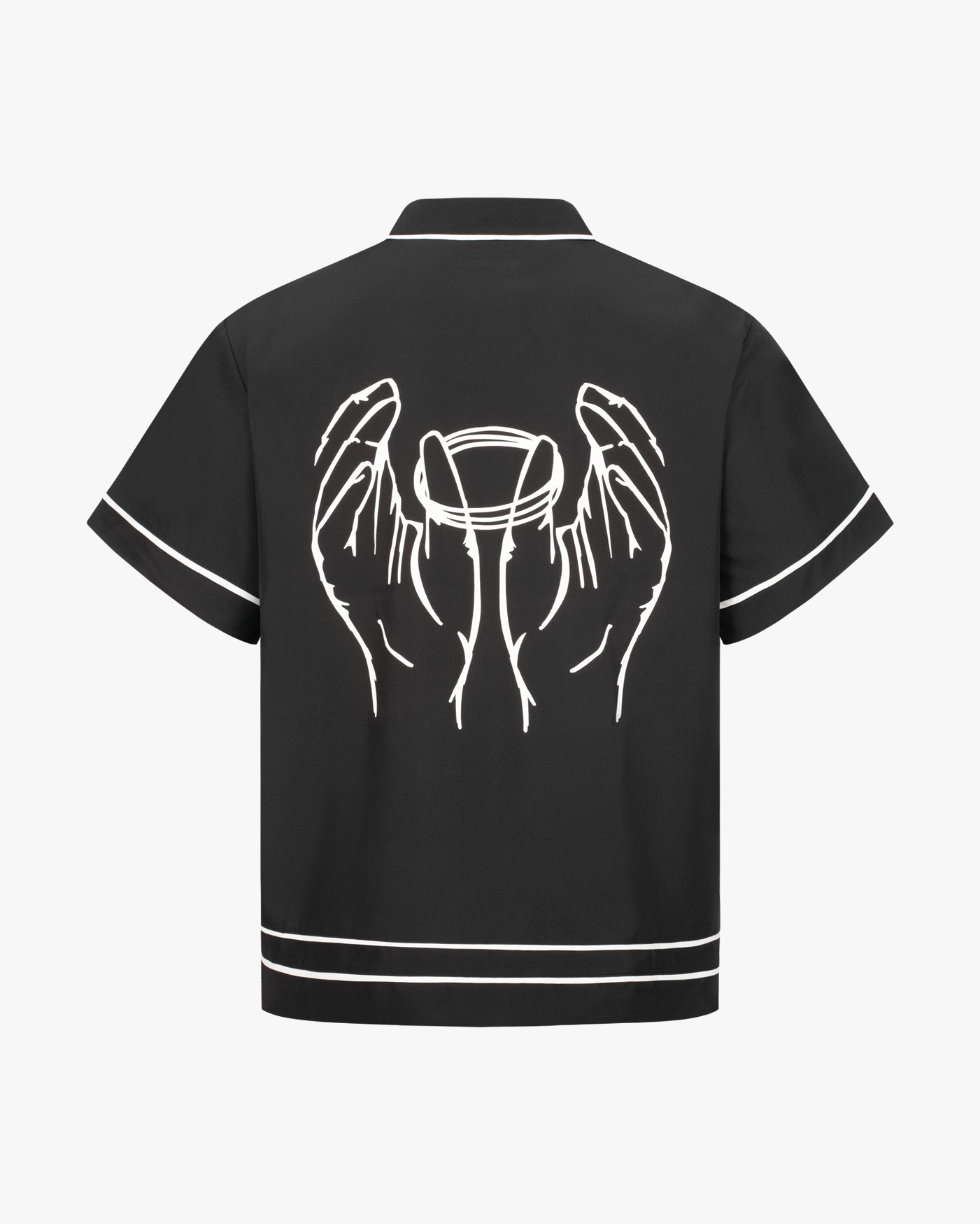 Signature Collar Shirt Black