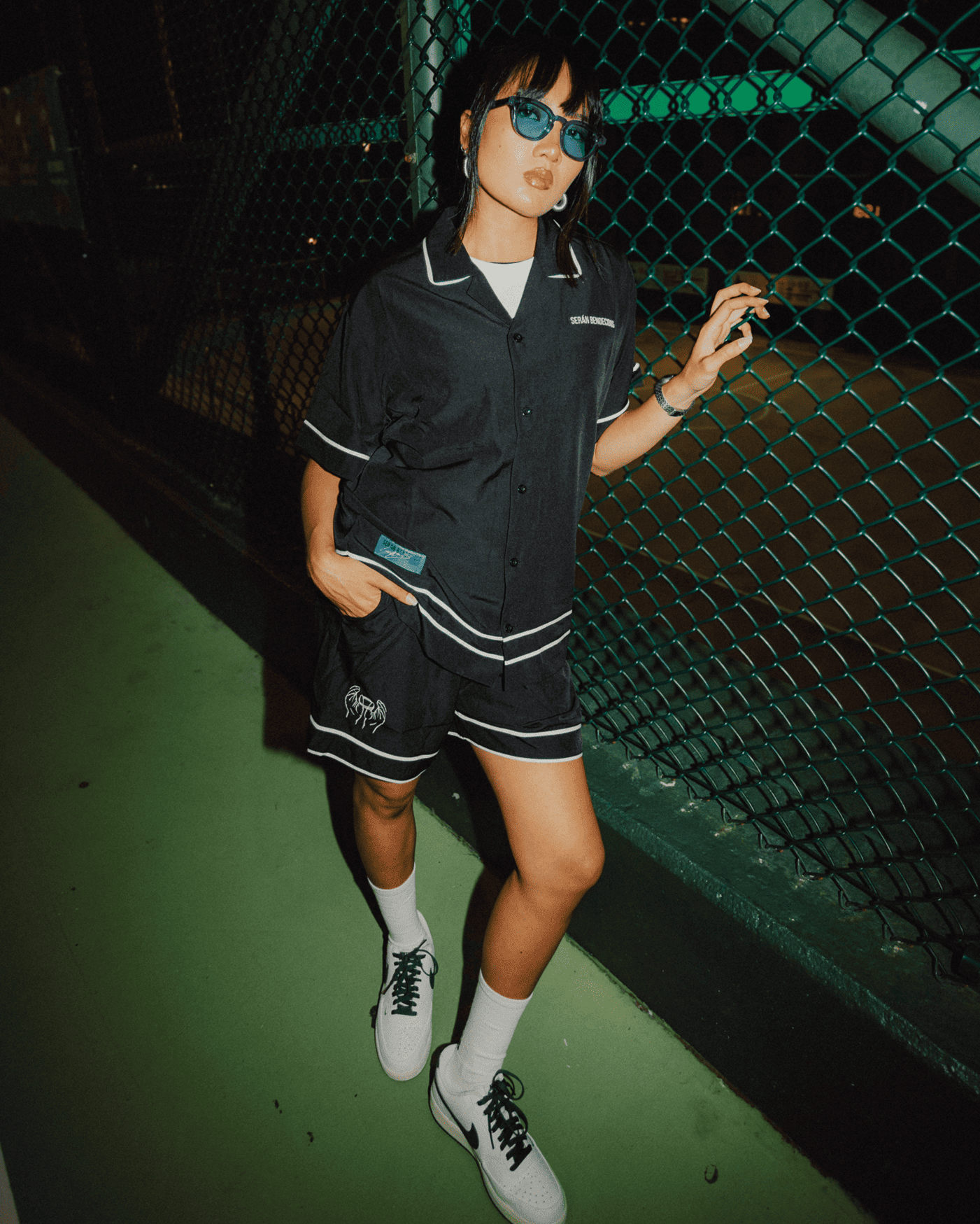 Signature Collar Shirt Black