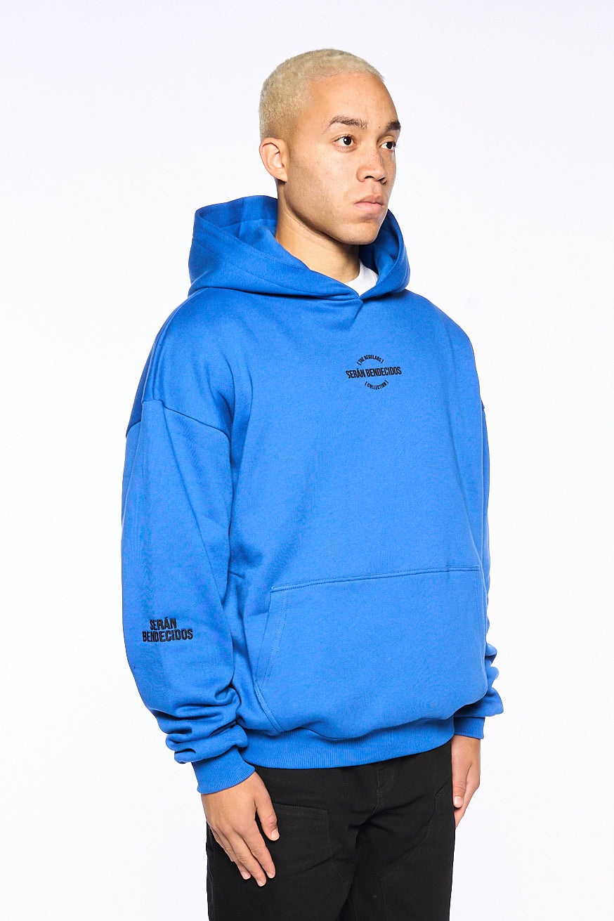 The Regulars Blue Hoodie Mens - Seran Bendecidos