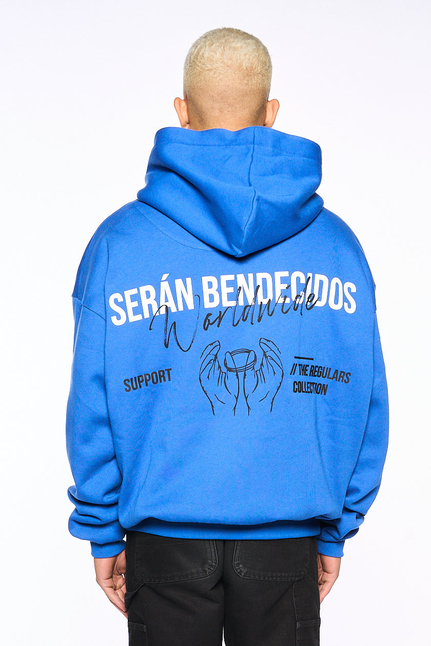 The Regulars Hoodie Blue