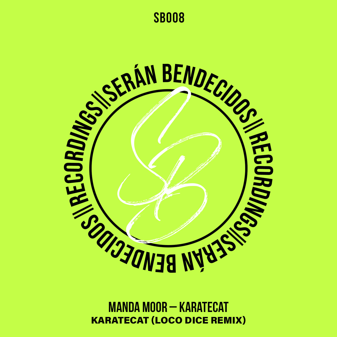 SB008 - Manda Moor new single ‘KarateCat’ on SB Recordings, backed by a remix from label boss Loco Dice