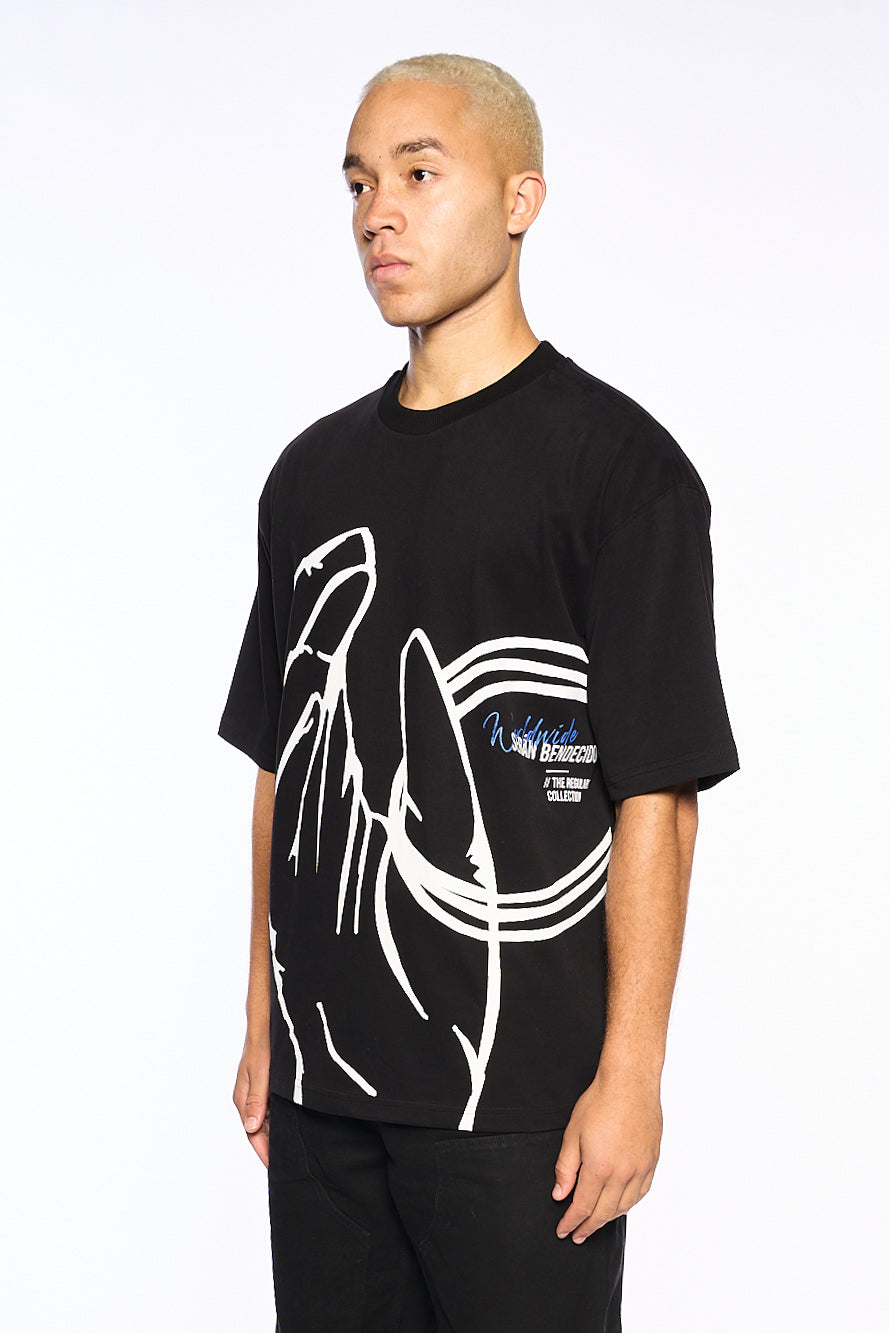 Shop Signature Black Tee Shirt at Seran Bendecidos