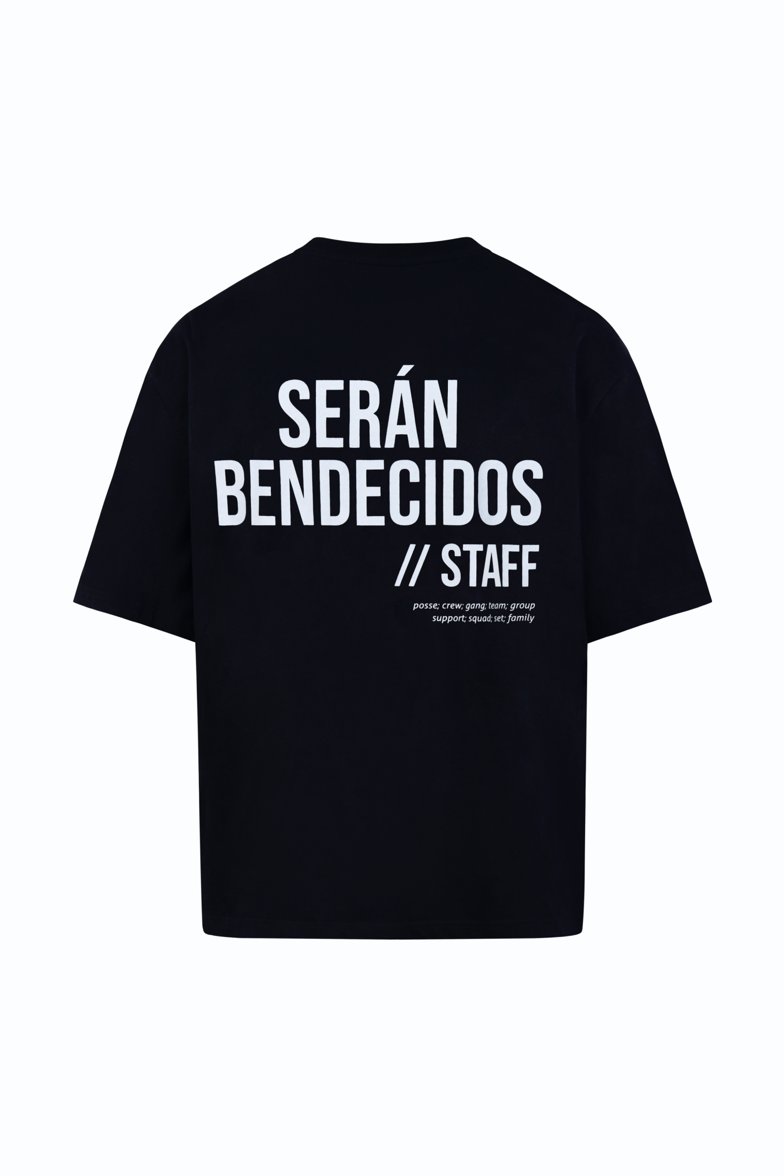 Shop Staff T Shirt Black - Seran Bendecidos